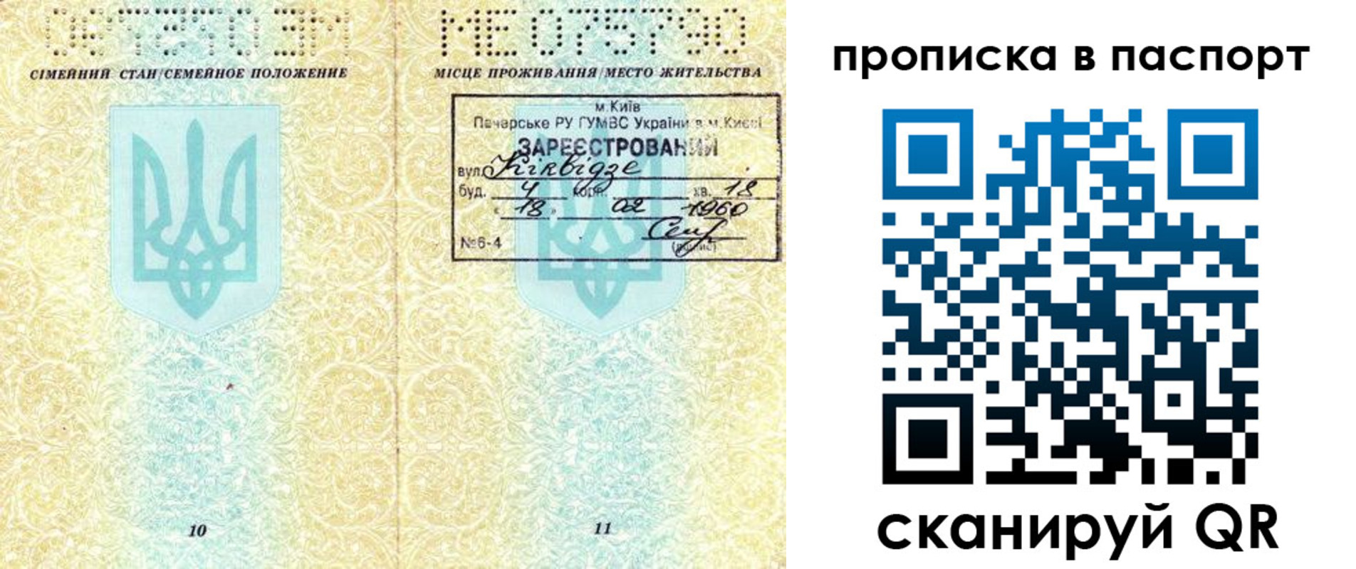 прописка паспорт в Ардоне
